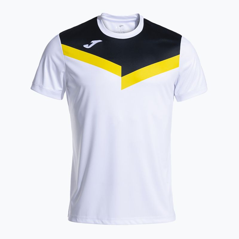 Men's tennis shirt Joma Court white/black