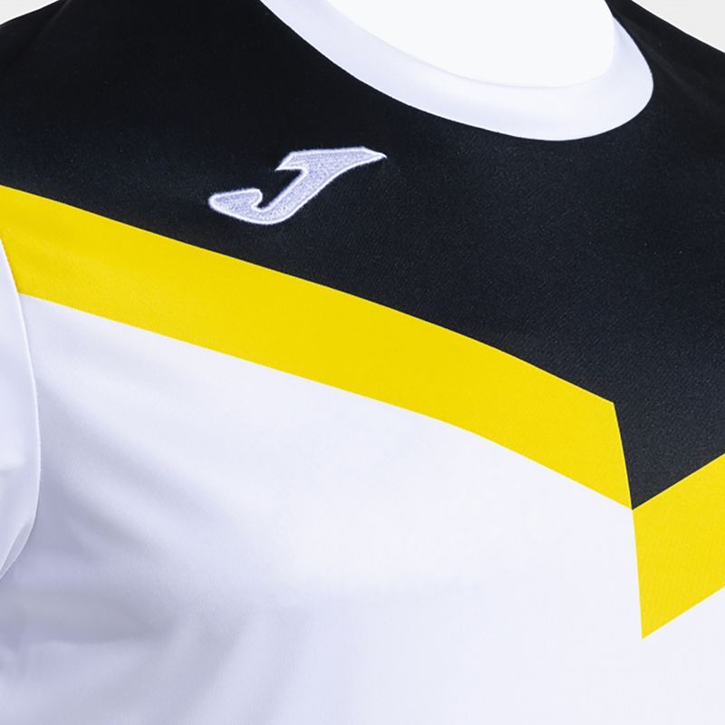 Men's tennis shirt Joma Court white/black 4