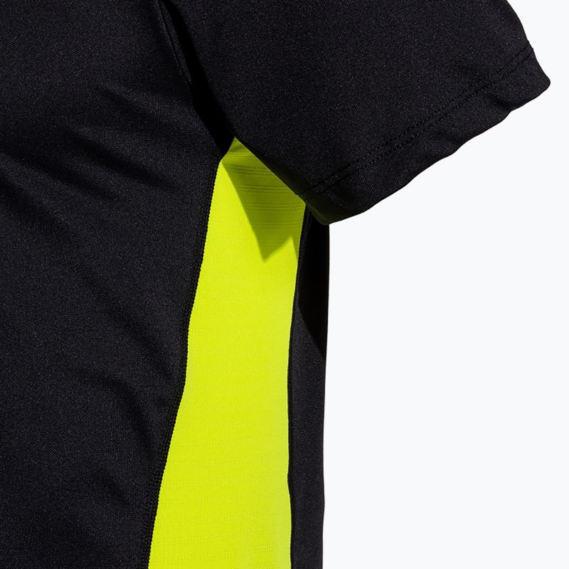 Men's tennis shirt Joma Court black/green 5