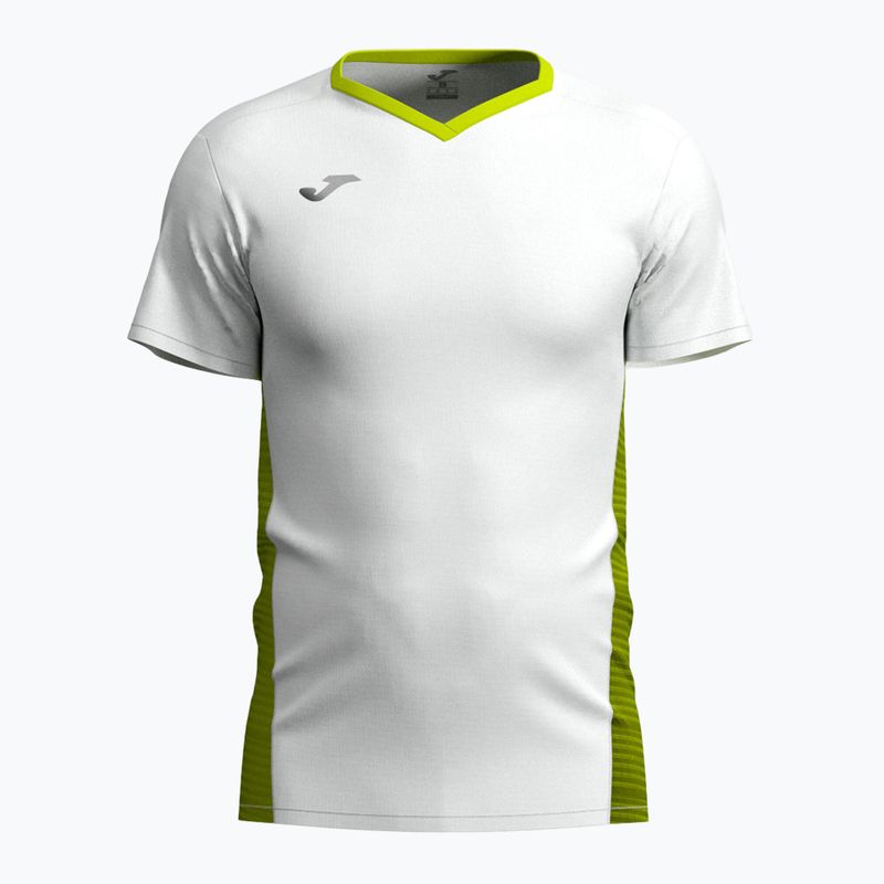 Men's tennis shirt Joma Court white/green