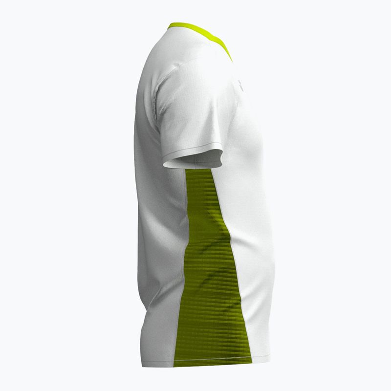 Men's tennis shirt Joma Court white/green 3