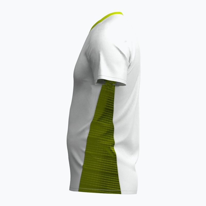 Men's tennis shirt Joma Court white/green 4