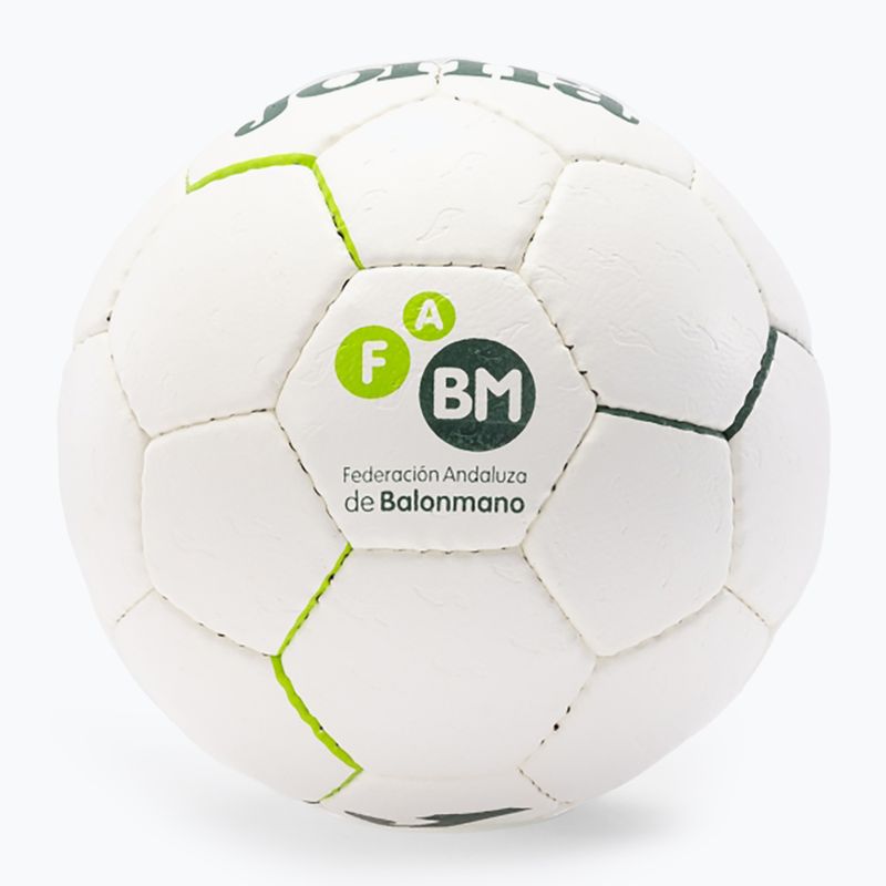 Joma Fed Balonmano Andaluza football white/green 3
