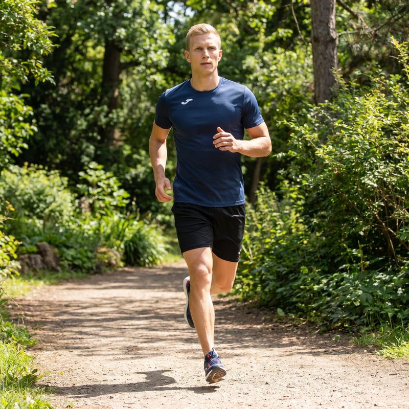 Men's Joma Record II running shirt navy 3
