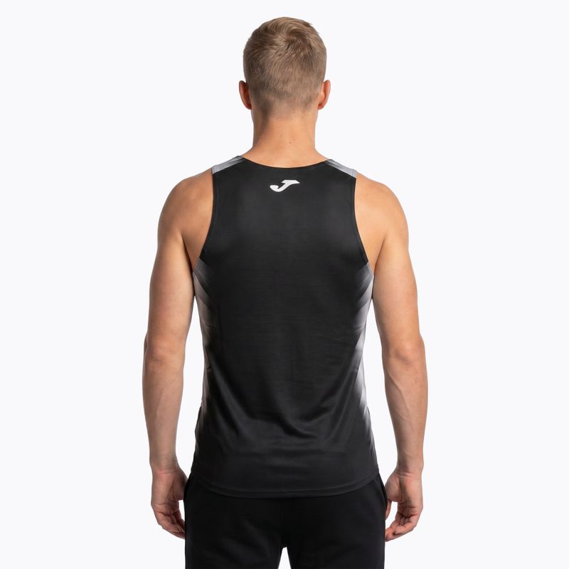 Men's Joma Elite XI black/white running shirt 3