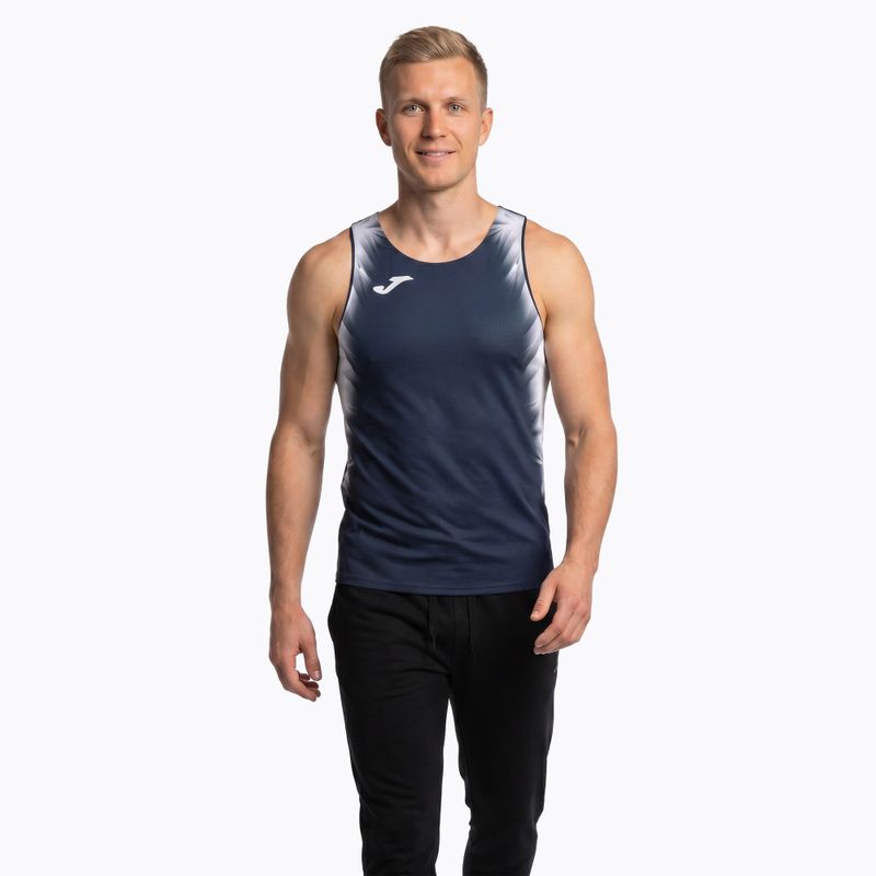 Men's Joma Elite XI navy/white running shirt 3