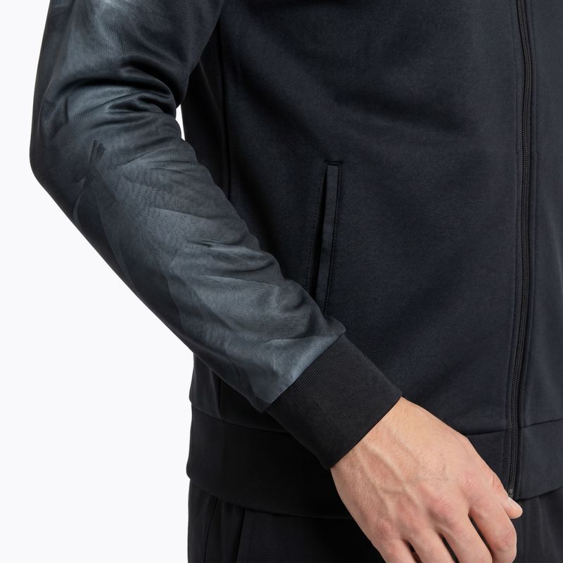 Men's running sweatshirt Joma Elite XI Full Zip black/anthracite 3