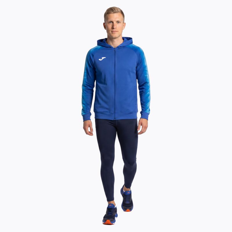 Men's Joma Elite XI Hoodie running sweatshirt royal 2