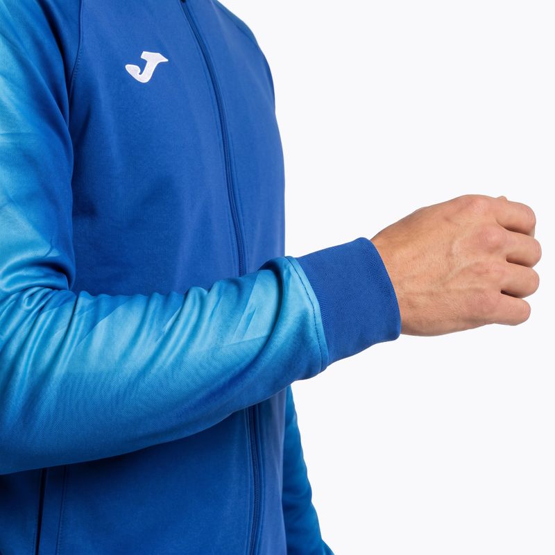 Men's Joma Elite XI Hoodie running sweatshirt royal 4