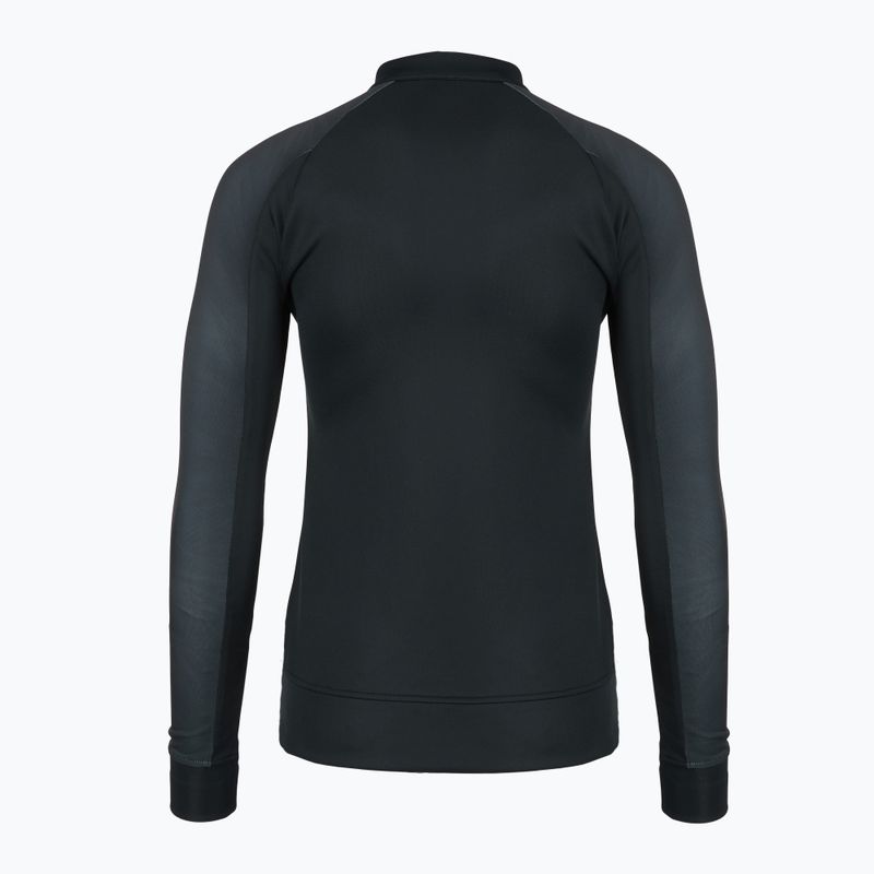 Women's running sweatshirt Joma Elite XI Full Zip black/anthracite 2