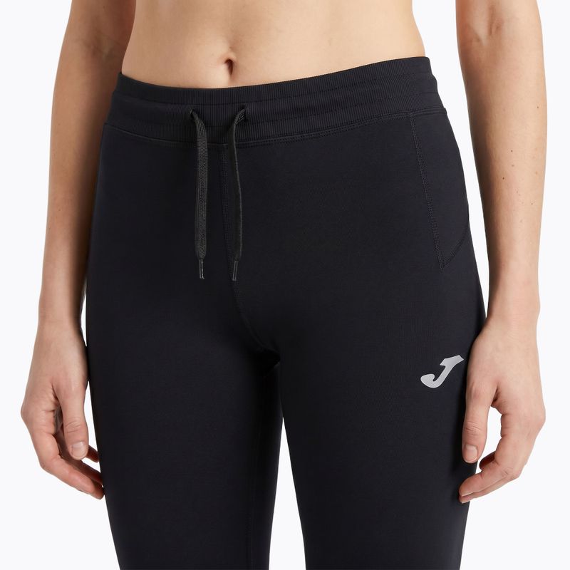 Women's running trousers Joma Elite XI Long black 4