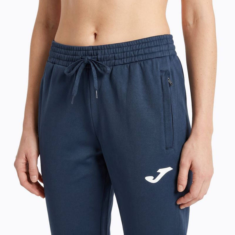 Women's running trousers Joma Elite XI Long navy 4
