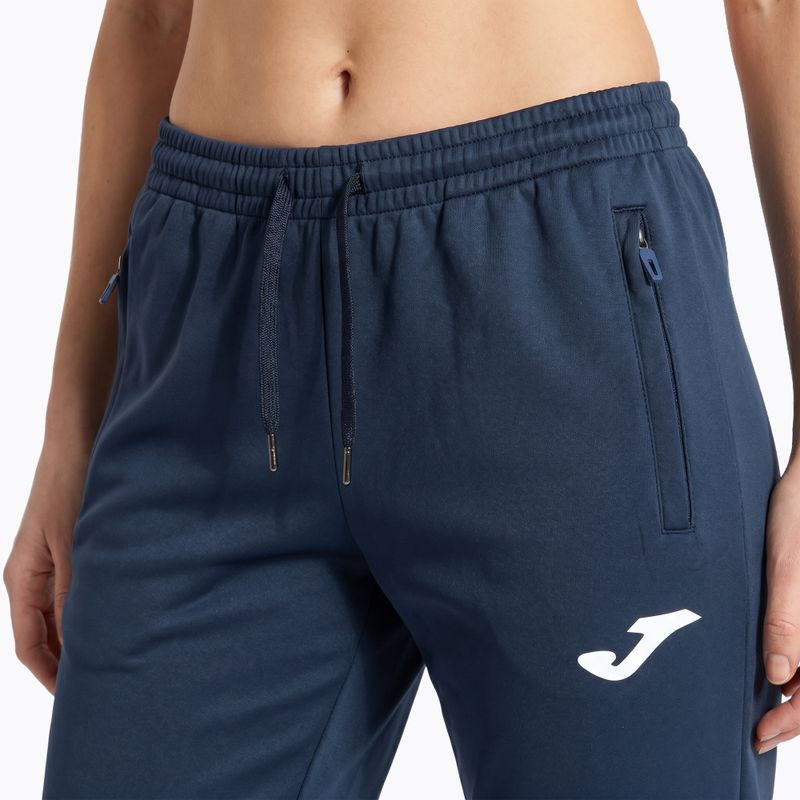 Women's running trousers Joma Elite XI Long navy 5
