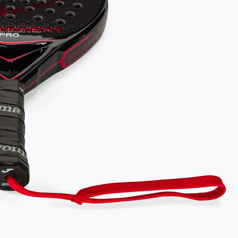 Joma Tournament Pro Paddle racket black/red 3