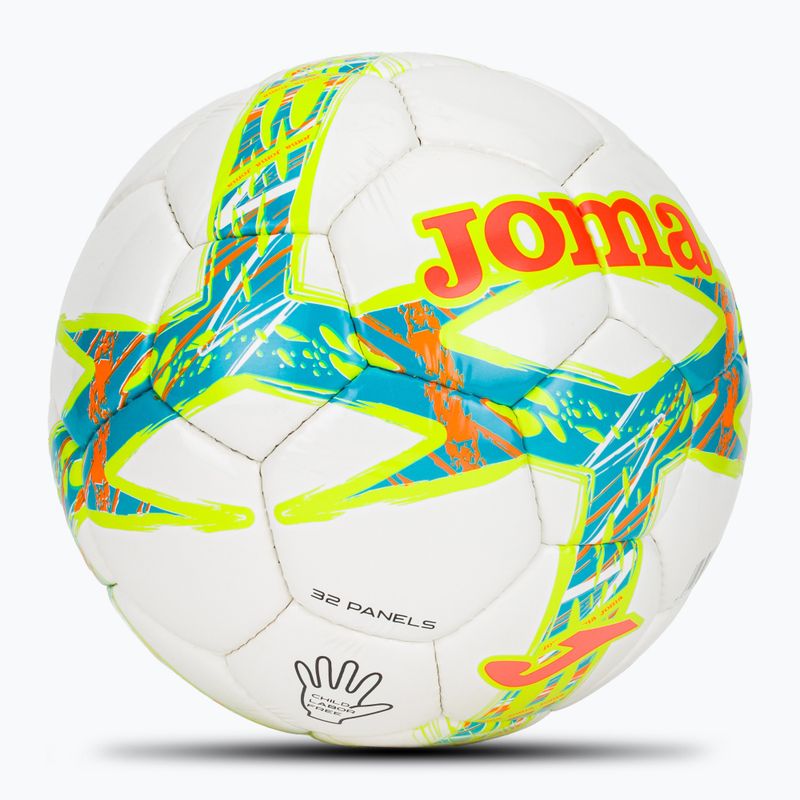 Football Joma Dali III flour turquoise / flour coral size 5 2