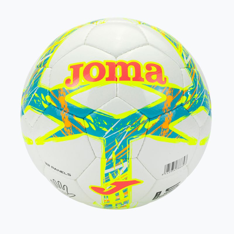 Football Joma Dali III flour turquoise / flour coral size 5