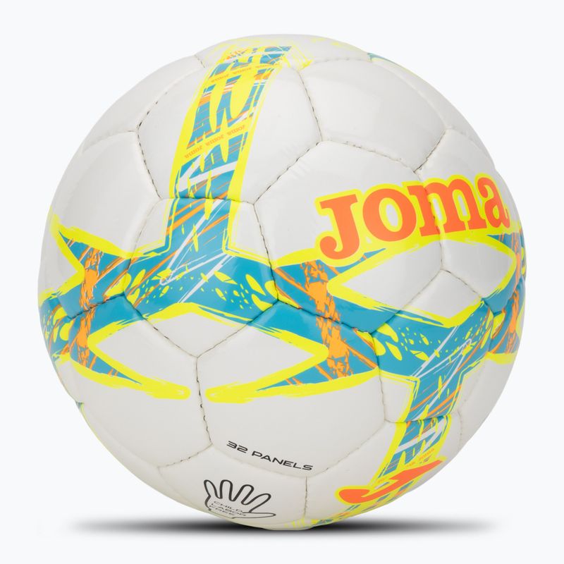 Joma Dali III flour turquoise/flour coral football size 3 2