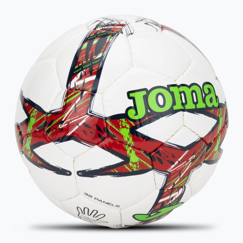Joma Dali III red/fluor green size 3 football 2
