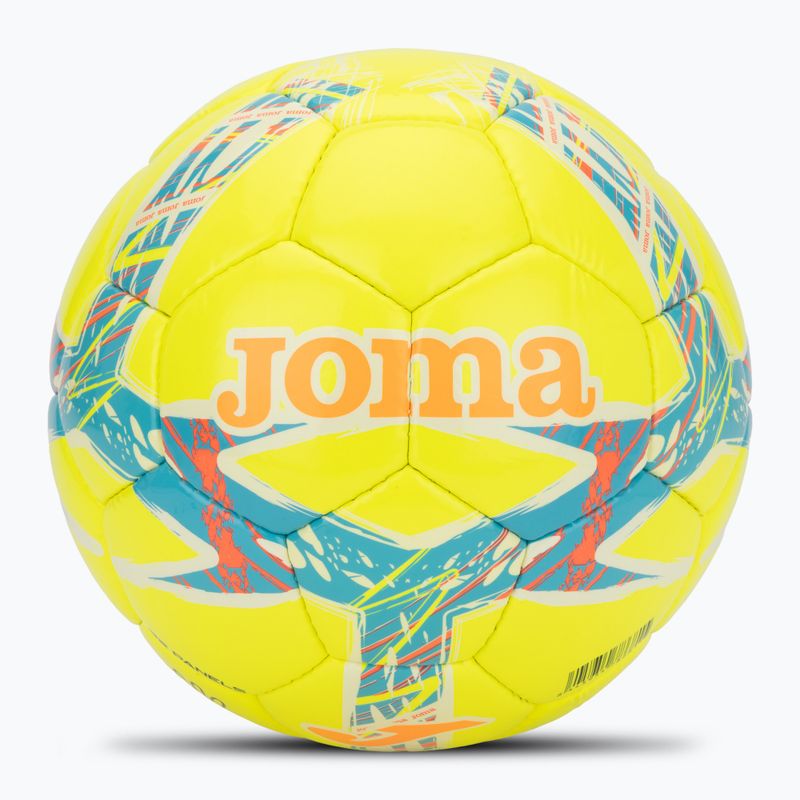 Joma Dali III football yellow/fluor turquoise size 5