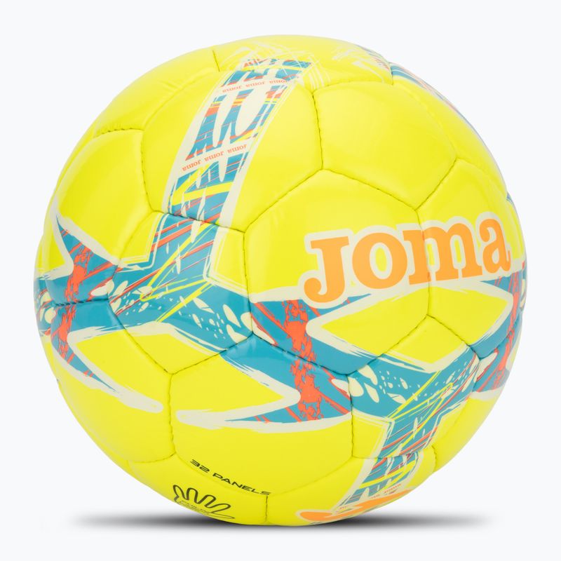 Joma Dali III football yellow/fluor turquoise size 5 2