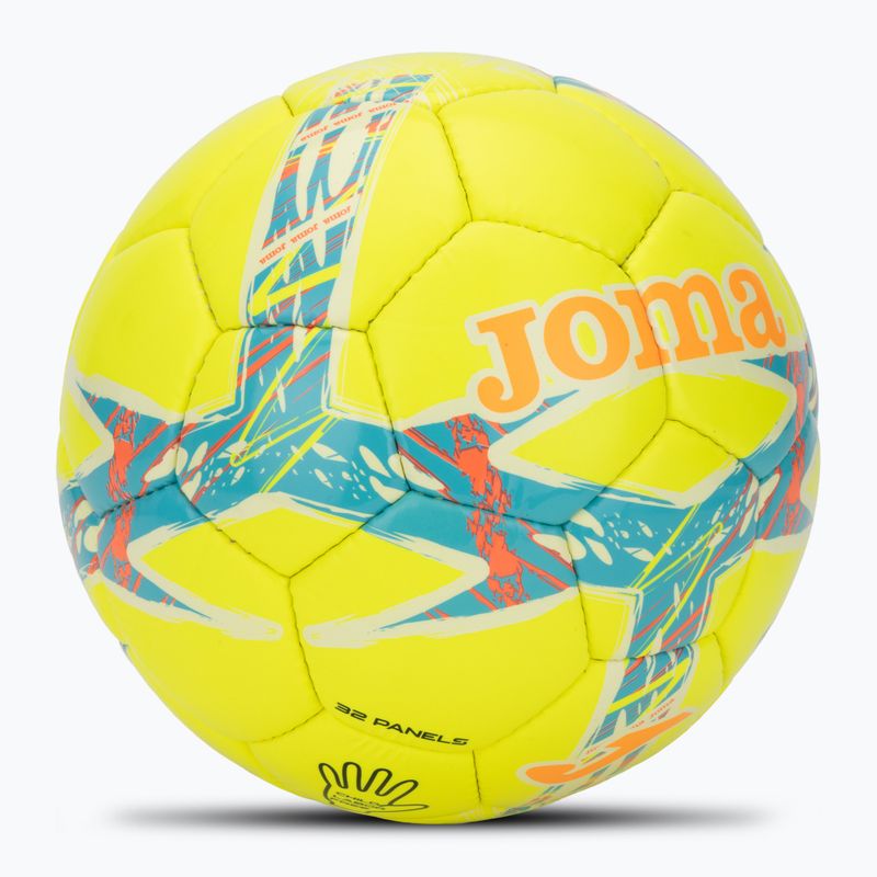 Joma Dali III football yellow/fluor turquoise size 4 2