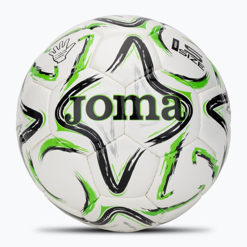 Joma Egeo II football black/fluor green size 5