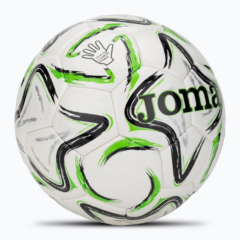 Joma Egeo II football black/fluor green size 5 2