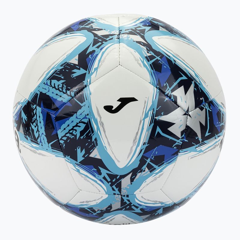 Joma Challenge III white/royal football size 5 3