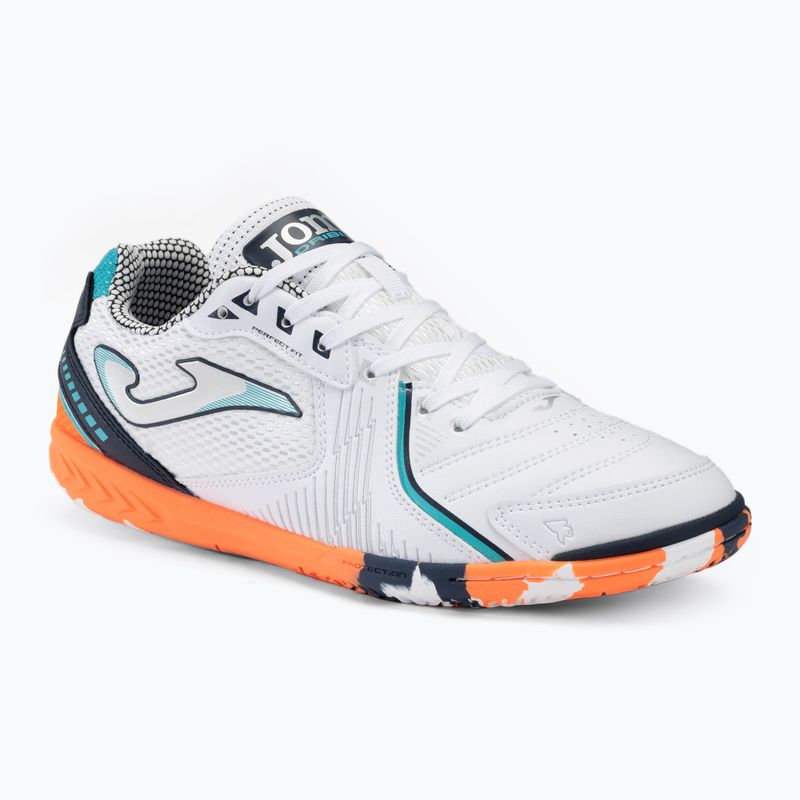 Men's football boots Joma Dribling IN white/orange