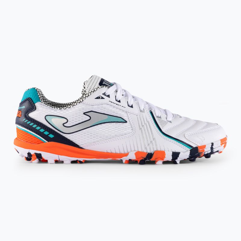 Joma Dribling TF men's football boots white/orange