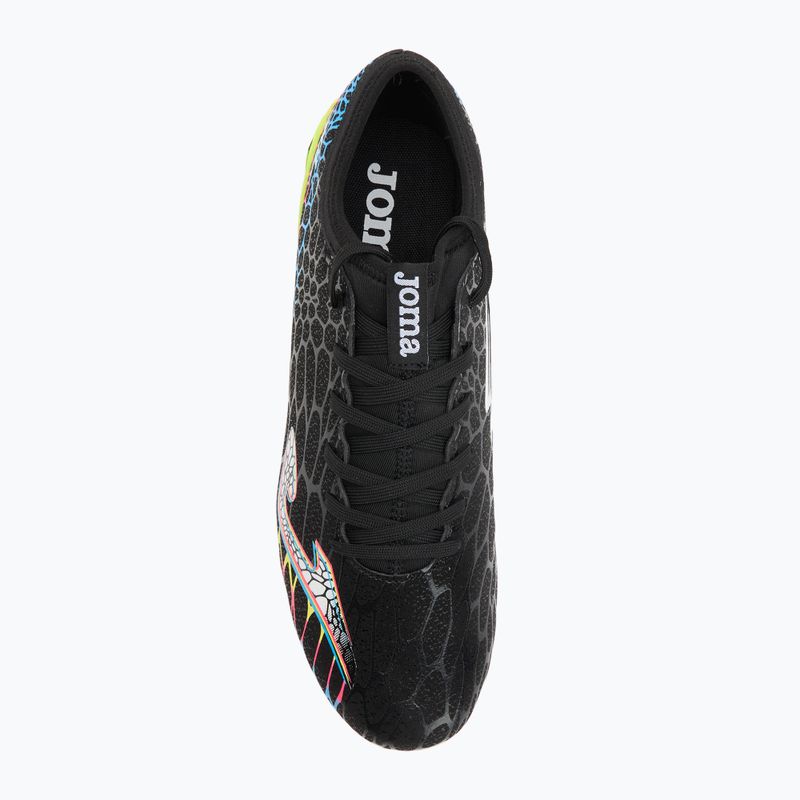 Men's football boots Joma Gol FG black/lemon fluor 5