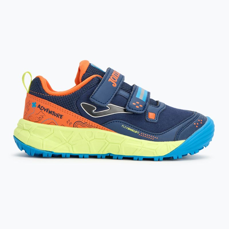 Joma Adventure children's running shoes navy/orange 2