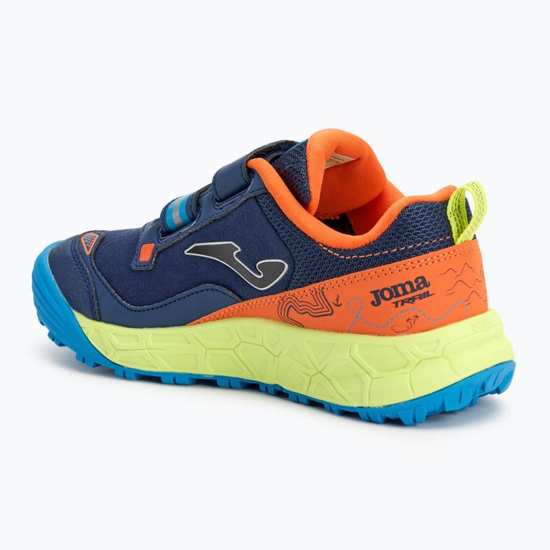 Joma Adventure children's running shoes navy/orange 3