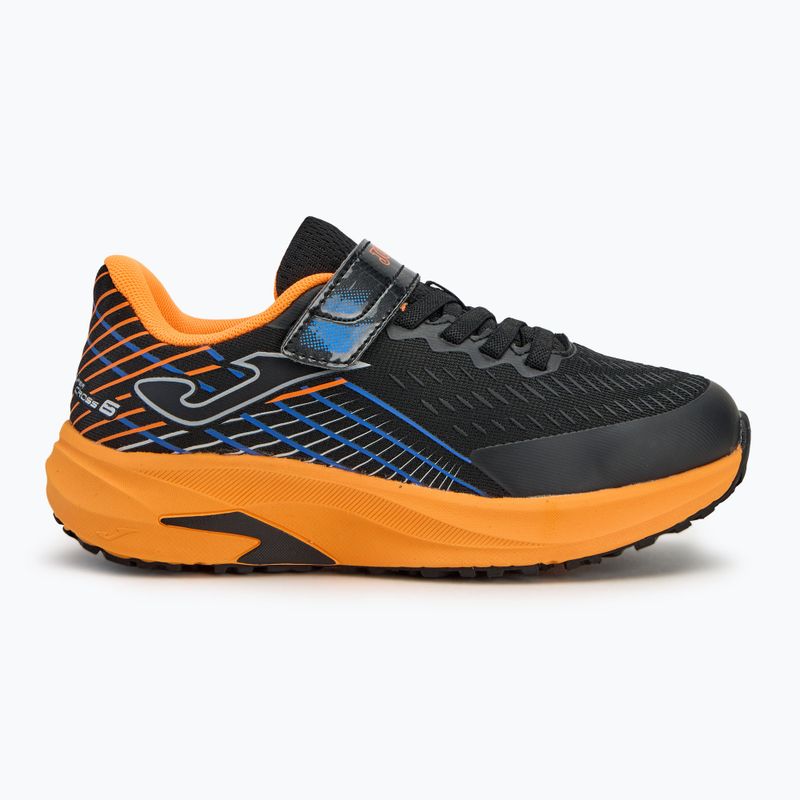 Joma Super Cross children's running shoes black/orange 2