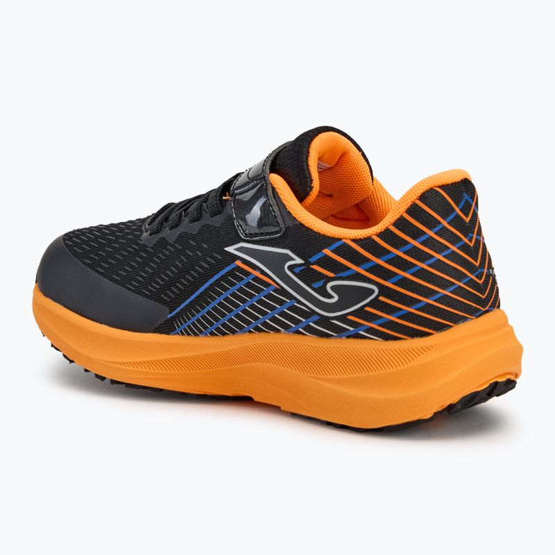 Joma Super Cross children's running shoes black/orange 3