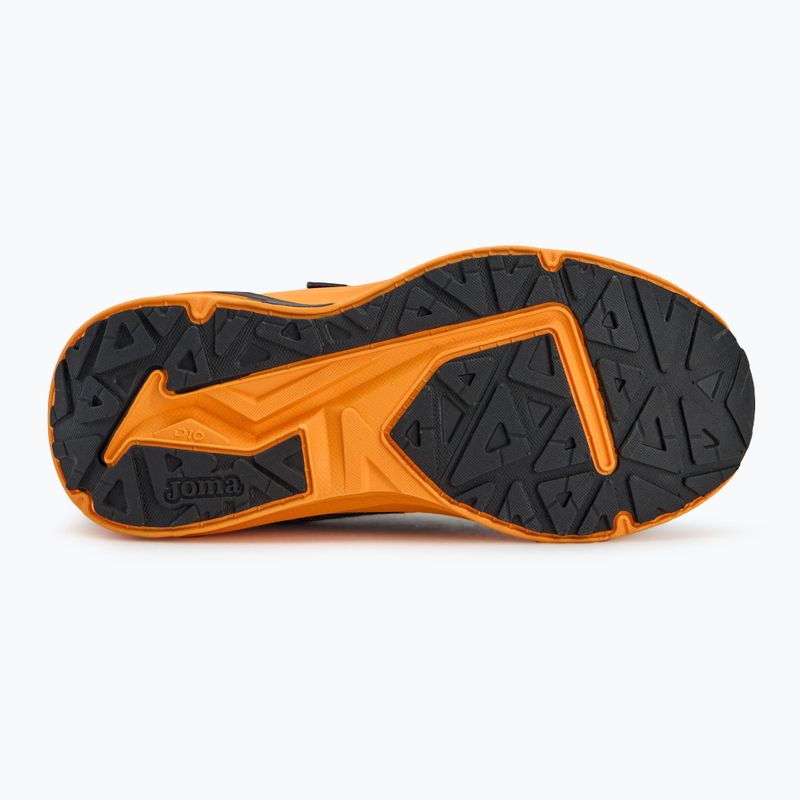 Joma Super Cross children's running shoes black/orange 4