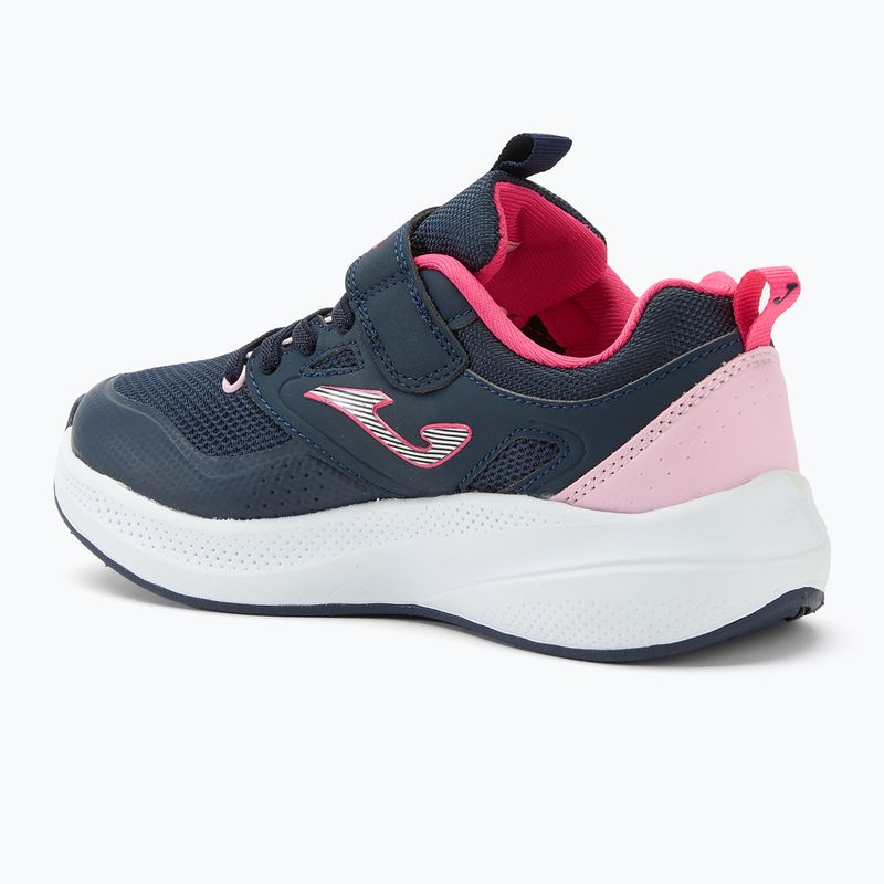 Joma Ferro navy/pink children's running shoes 3