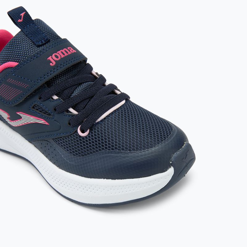 Joma Ferro navy/pink children's running shoes 7