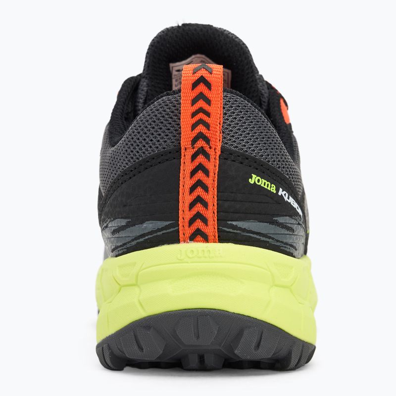 Joma Kubor grey/lemon fluor children's running shoes 6