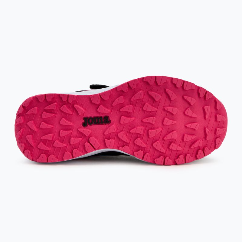 Joma Tundra black/orange saffron children's running shoes 4