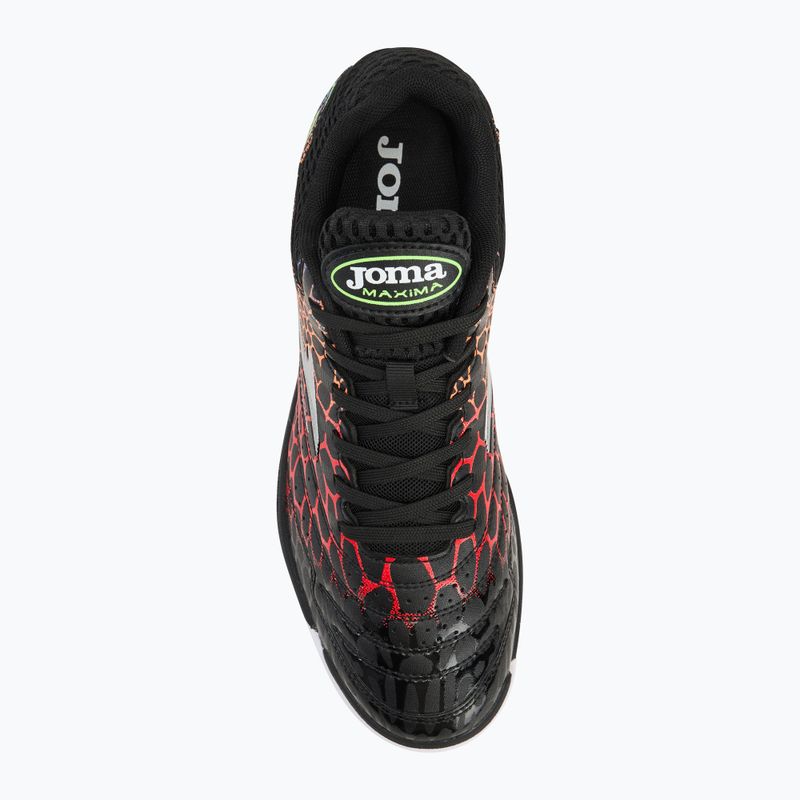 Men's football boots Joma Maxima IN black/red 5