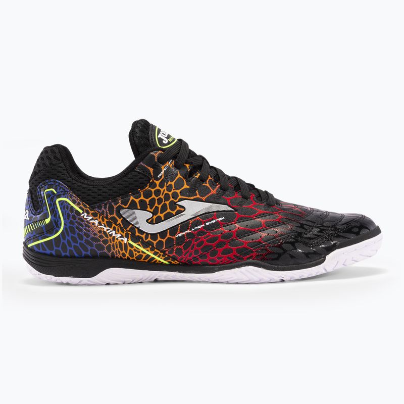 Men's football boots Joma Maxima IN black/red 8
