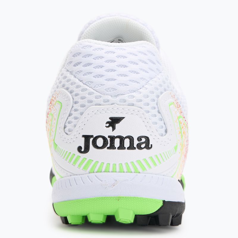 Joma Maxima TF men's football boots white/yellow 6