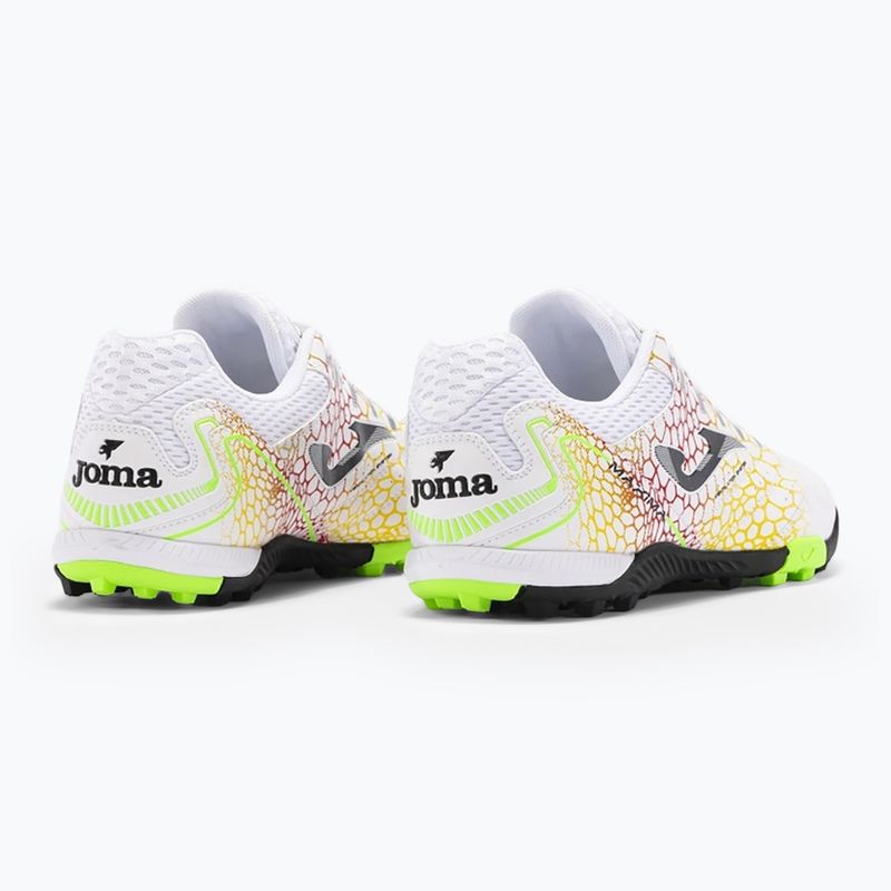 Joma Maxima TF men's football boots white/yellow 10