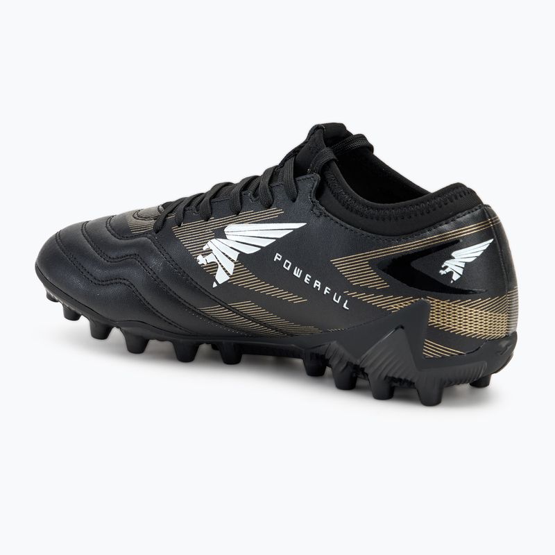 Men's football boots Joma Powerful AG black/gold 3