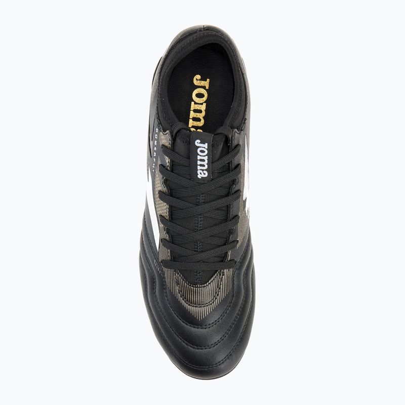 Men's football boots Joma Powerful AG black/gold 5
