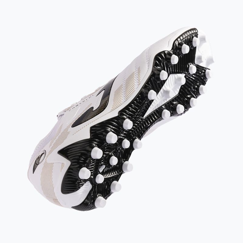 Men's Powerful AG white/gold football boots 12