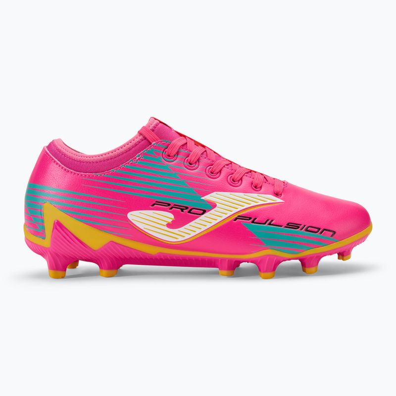 Joma Propulsion FG men's football boots pink/yellow 2
