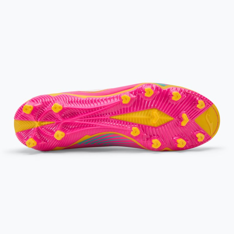 Joma Propulsion FG men's football boots pink/yellow 4
