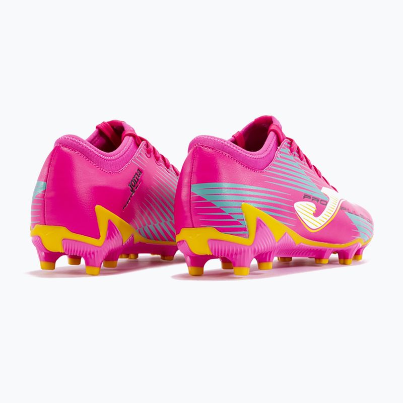 Joma Propulsion FG men's football boots pink/yellow 10